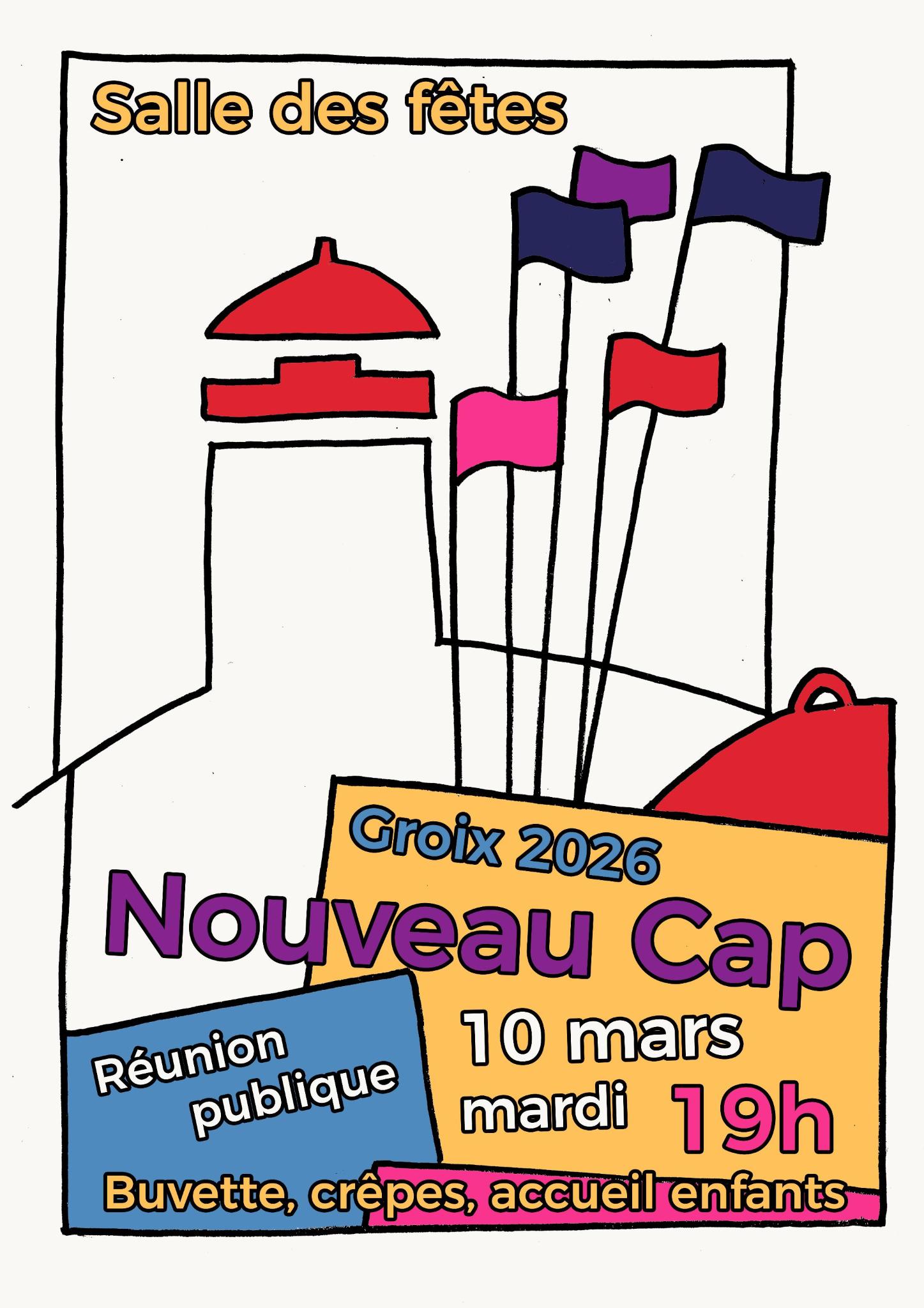 Réunion publique le 10 mars à 19h – salle des fêtes